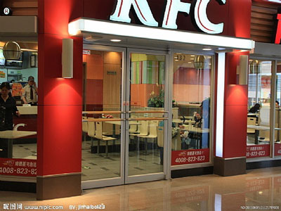 石家庄肯德基门安装