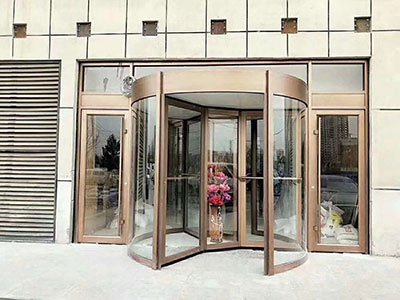 石家庄高档旋转门