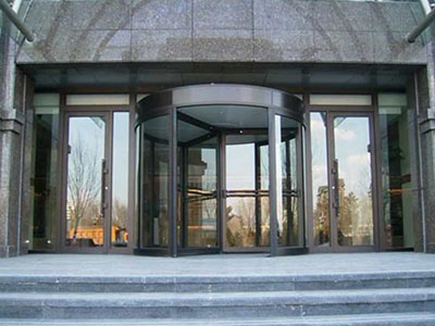 河北旋转门安装