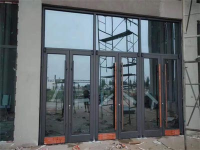 盖泽肯德基门安装