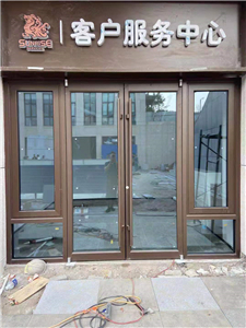 石家庄肯德基定制门安装